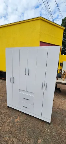 guarda roupa casal medio bem conservado - entrego montado  