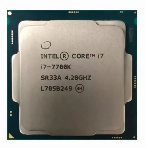 Processador Intel Core I7-7700k 4.5GHz + Intel i5 6400 3.3GHz