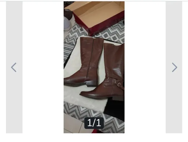 Bota Stiletto couro legítimo