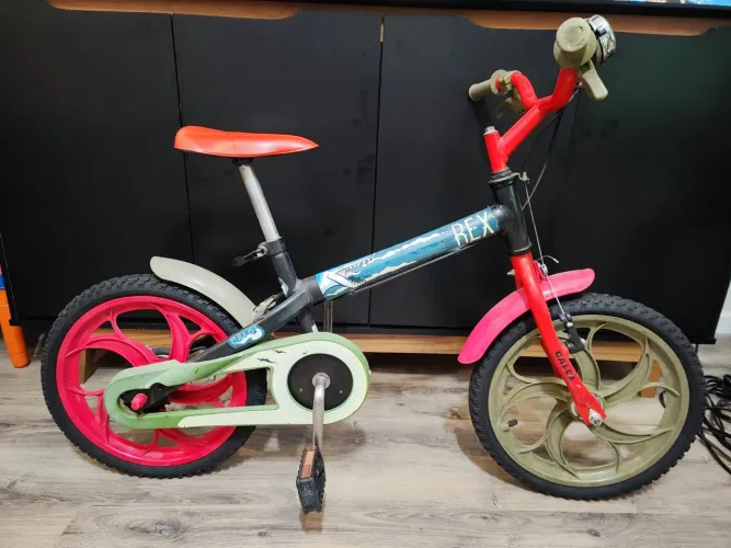 Vendo bicicleta Caloi Power Rex aro 16