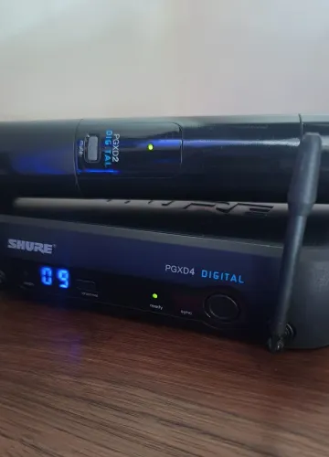 Microfone Sem Fio Fio Digital PGXD24 Beta 58a