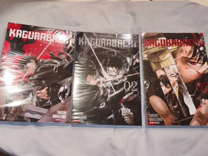 Kagurabachi volumes 1 a 3
