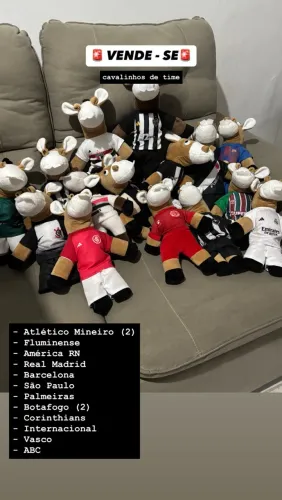 Pelúcias de times