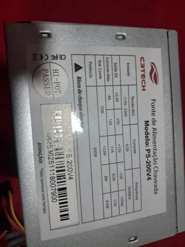 FONTE DE 200W