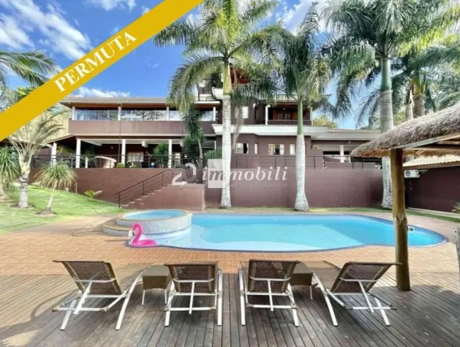 Casa à venda e para alugar em Carapicuíba, Granja Viana, com 5 suítes, com 890 m², Fazendi