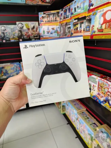 Controle PS5 Dualsense Branco Sony Original Lacrado