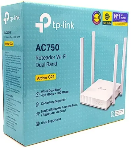 TP-Link Archer C21 Roteador Wi-Fi Dual Band AC750