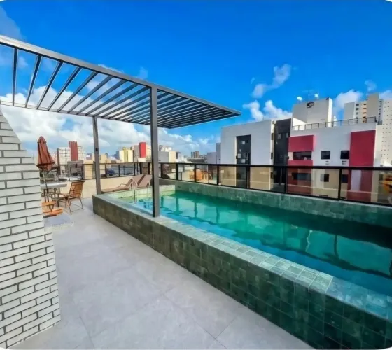 Aluguel de Flat Exclusivo no Bessa - Apenas 300m da Praia!