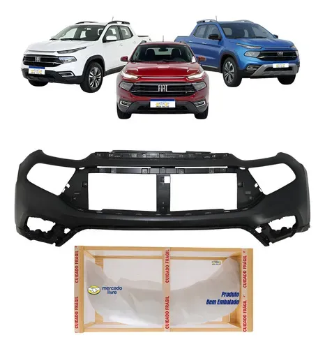 Parachoque Fiat Toro 2022 2023 2024 Freedom Volcano Preto