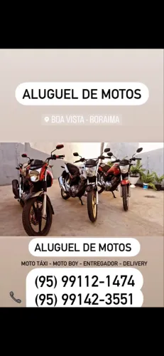 Aluguel de moto a partir de R$ 230,00