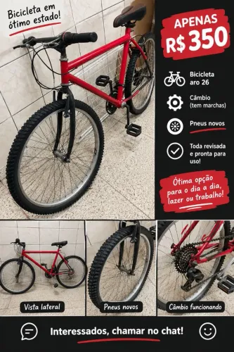 Bicicleta aro 26