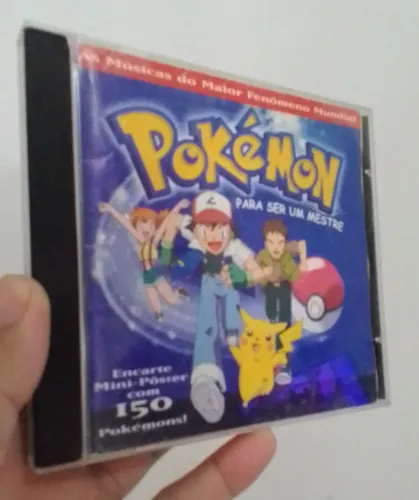 Cd Pokémon - Para ser um Mestre! Novíssimo!!