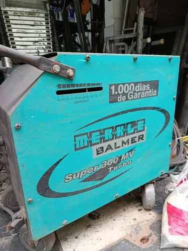 Máquina de solda profissional balmer 300 amp