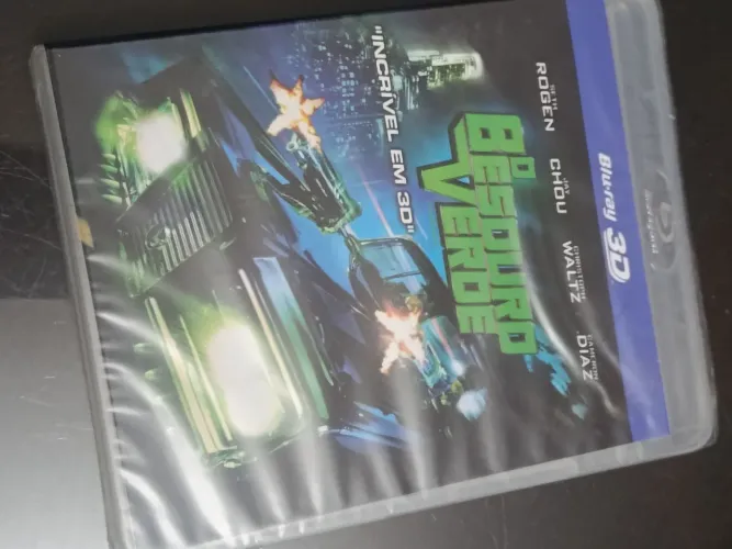 Dvd blu-ray 3D lacrado filme Besouro verde