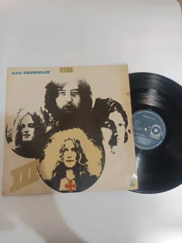 LED ZEPPELIN III ATCO SELO AZUL 1970 1a prensagem nacional !!! immigrant song