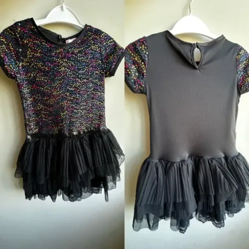 Vestido infantil Nannette Girl - Tamanho 4-5 anos