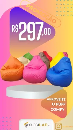 Puff Comfy com o melhor preço!!