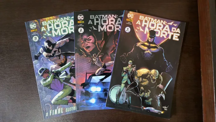 Batman - A Hora da Morte Vol. 1, 2 e 3 (Completo) - DC Comics - HQ Panini