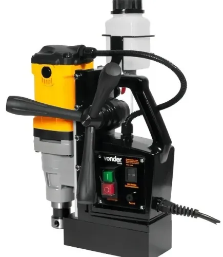 Furadeira Com Base Magnética Fmv 1500 Vonder Cor Amarelo