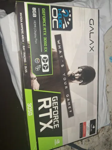 Rtx3050 8gb galax rgb usada seminova