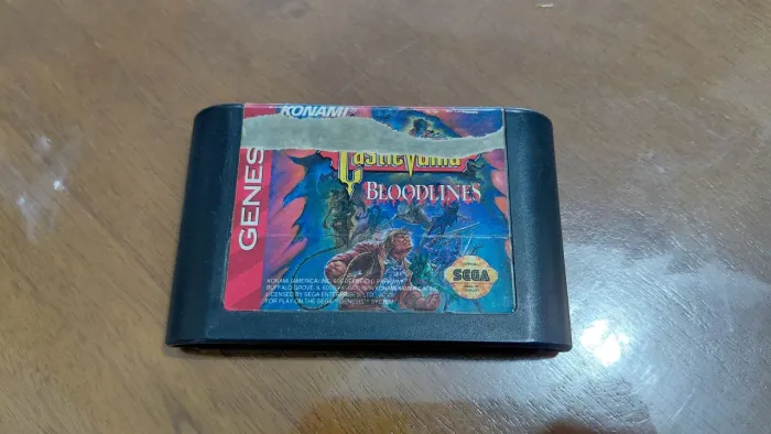 Castlevania bloodlines original mega drive