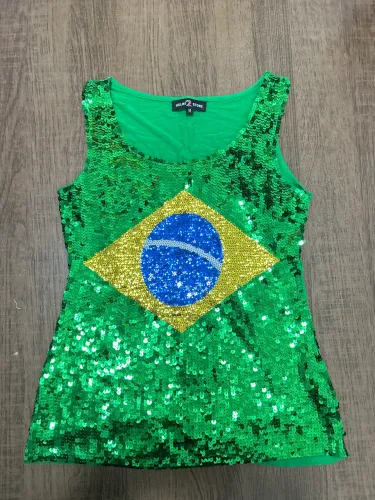 Blusa manga cavada do Brasil