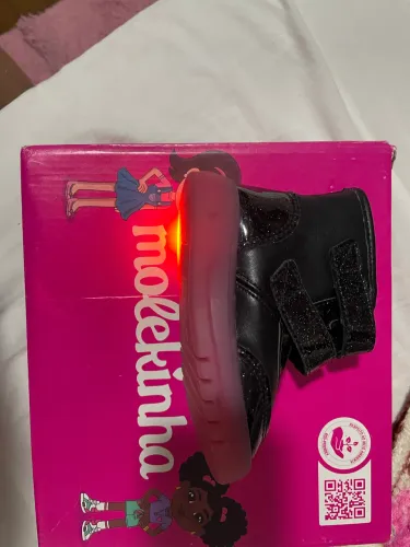 Bota infantil molekinha