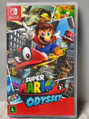 Super Mario Odyssey - Nintendo Switch - envio pela Olx