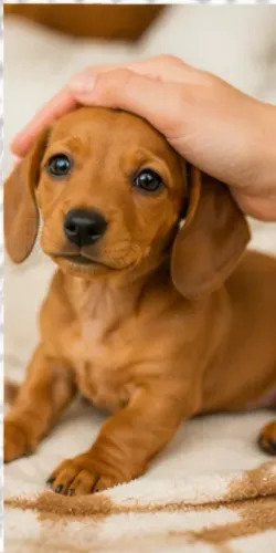 Cachorro filhote Teckel/Dachshund/Salsicha/Salsichinha/Basset/Cofap brincalhões e espertos