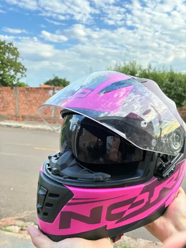 Vende - se Norisk FF302 Manty Roxo com Rosa