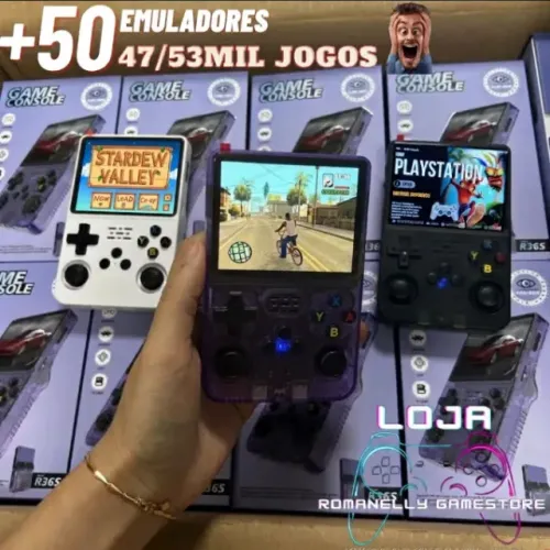 Videogame Portatil R36s Atualizado Novos Com Garantia - Aceitamos OLXPAY e Fazemos Envio