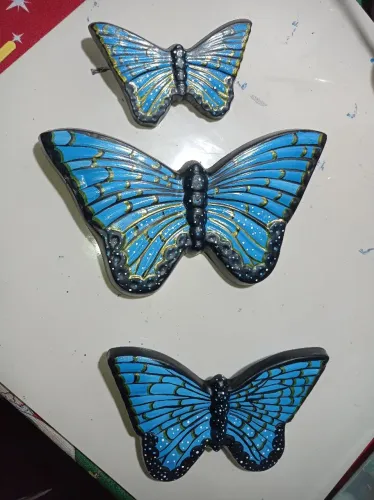 trio de borboleta