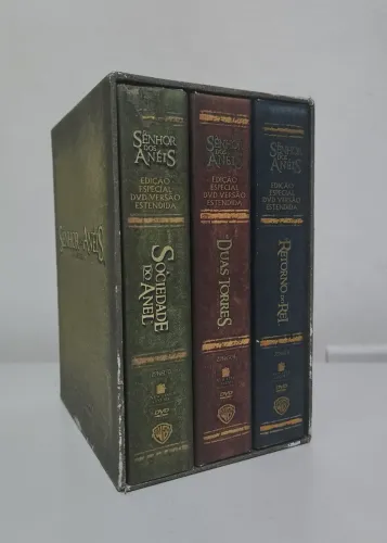 Box DVD Trilogia O Senhor dos Anéis - Edição Especial - Versão Extendida