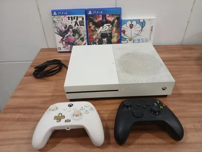 Xbox one s funcionando perfeitamente