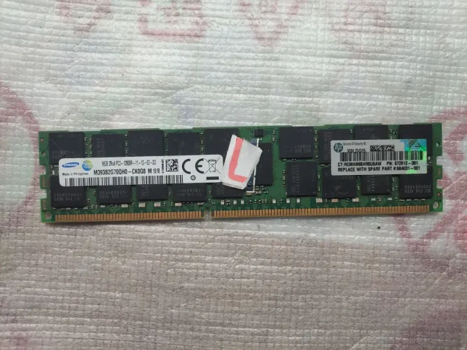 Memória DDR 3.. 16gb usada.. Sámsng