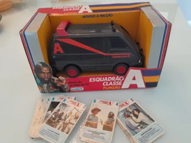 brinquedo Antigo Esquadrão Classe A Glassilit