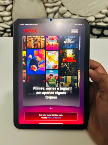  iPad Mini 6 - 256 GB / Seminova: R$ 2.590