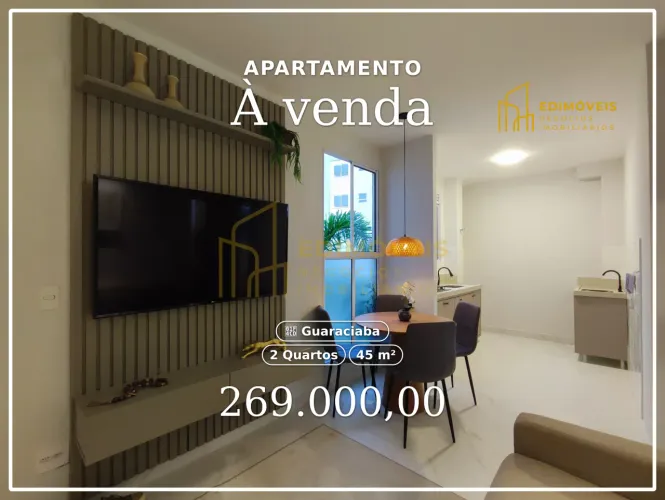 Pronto para morar: Apartamento no Guaraciaba - Serra ES, com 1 vaga de garagem!