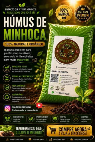 Húmus de Minhoca