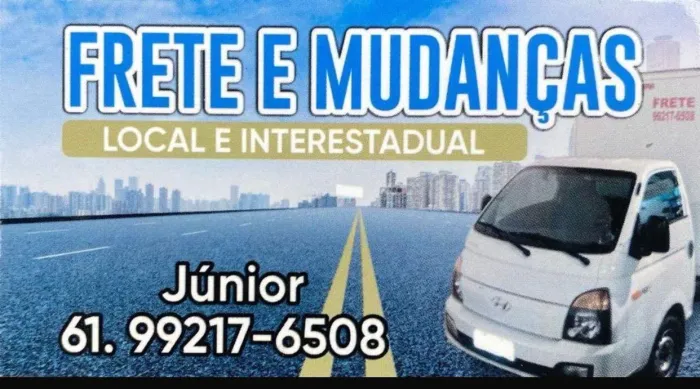 Fretes e mudanças santa maria total ville Gama Valparaiso e céu azul ocidental  