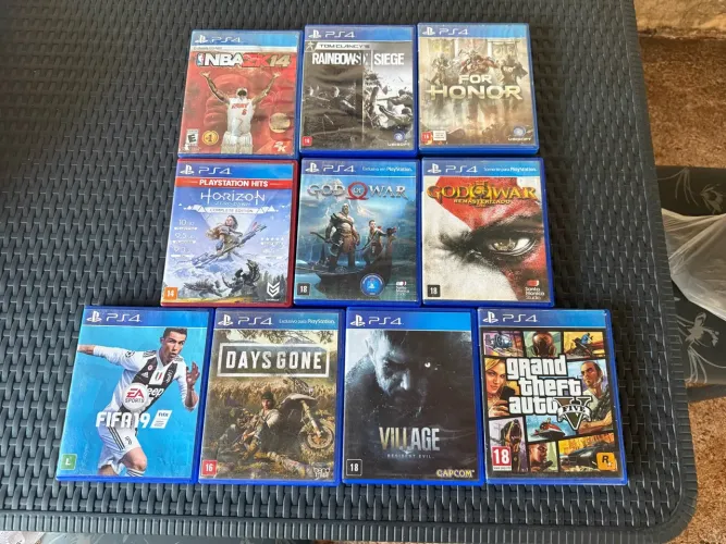 Lote jogos ps4 preço de revenda