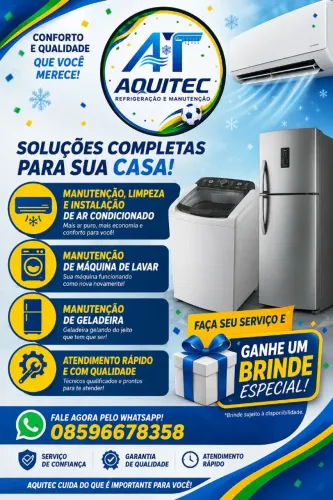 Manutenção e instalação de ar condicionado