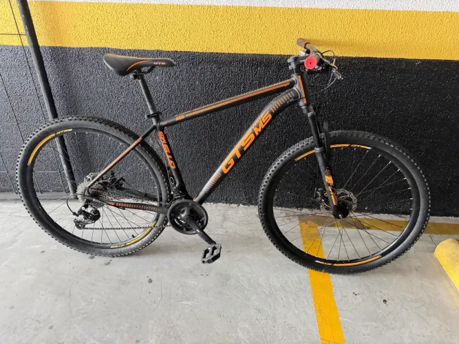Bicicleta Aro 29, Nova, Suspensão Dianteira, Freios a disco, Alumínio