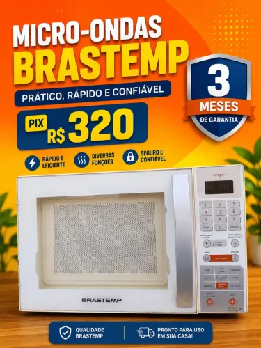 Microondas Brastemp Semi-novo
