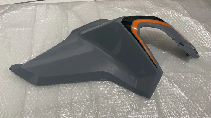 Kit 2 Peças Originais Honda XRE 190 2026 - Carenagem/Acabamento - Cinza