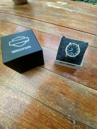Relógio Harley Davidson Bulova original 