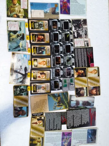 Lote acessórios star Wars anos 90