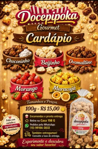 Pipoca Gourmet