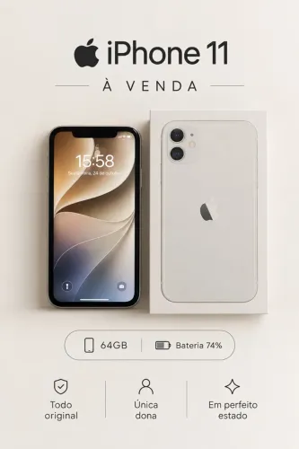 iPhone 11 64 GB em perfeito estado