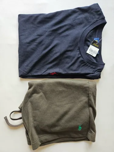 Conjunto bermuda + camiseta Polo Ralph Lauren